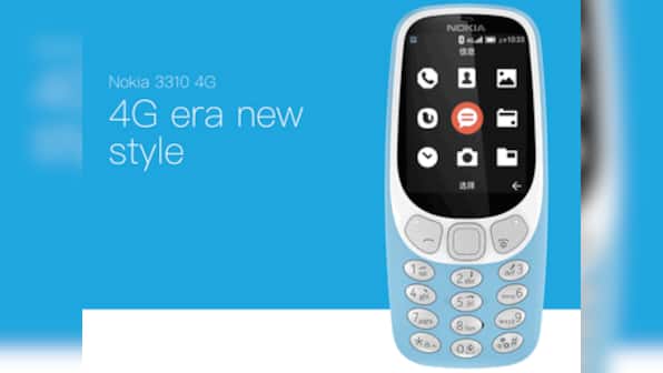 Nokia 3310 4G variant launched in China; comes with Android based YunOS and single SIM tray