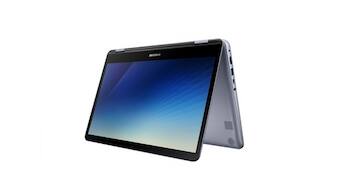 Samsung unveils 2-in-1 Notebook 7 Spin with 8th gen Intel Core i5 and 256 GB SSD storage at CES 2018