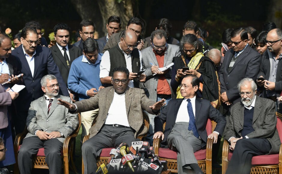 The four judges said they had written a letter to Chief Justice of Inda Dipak Misra some time back, raising important issues. The four judges said they had written a letter to Chief Justice of Inda Dipak Misra some time back, raising important issues.