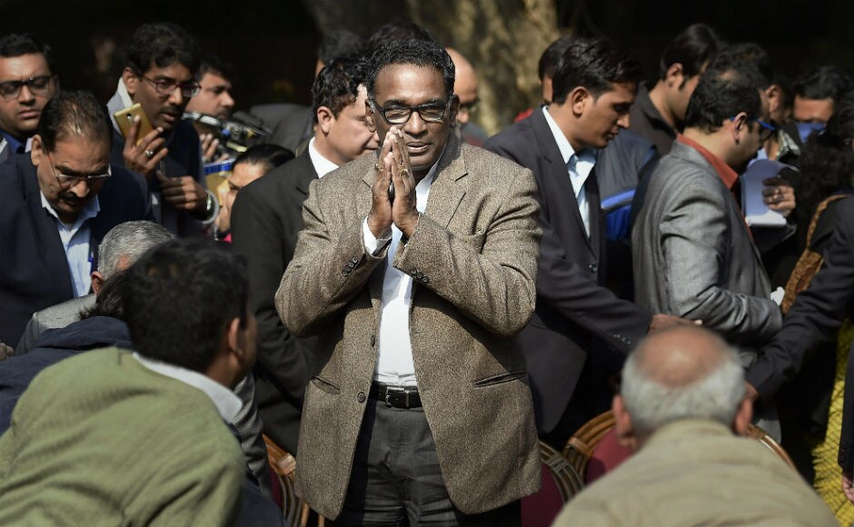 Chelameswar said Chelameswar said