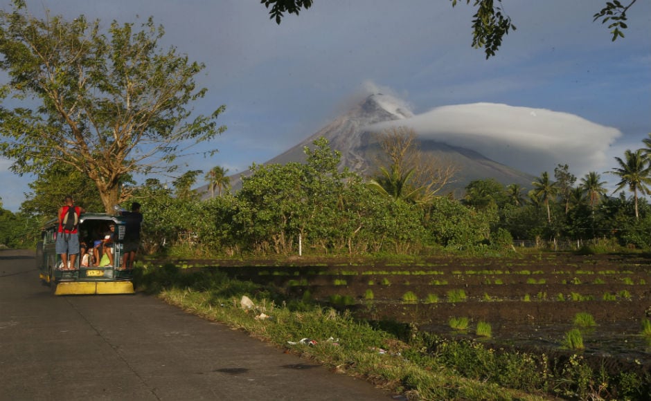 With 51 eruptions in the past four centuries, Mayon, a near-perfect 2,460-meter(8,070-foot) cone about 330 kilometres southeast of Manila, is the most active of the country's 22 volcanoes. AP With 51 eruptions in the past four centuries, Mayon, a near-perfect 2,460-meter(8,070-foot) cone about 330 kilometres southeast of Manila, is the most active of the country's 22 volcanoes. AP