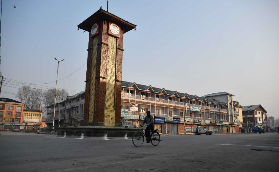 Meanwhile, the Valley also observed a complete shutdown on Friday. The shutdown call was given by separatist leader Syed Ali Shah Geelani. Shops and other businesses establishments remained closed on Friday. Mobile phone and internet services were also suspended. Firstpost/Sameer Mushtaq Meanwhile, the Valley also observed a complete shutdown on Friday. The shutdown call was given by separatist leader Syed Ali Shah Geelani. Shops and other businesses establishments remained closed on Friday. Mobile phone and internet services were also suspended. Firstpost/Sameer Mushtaq