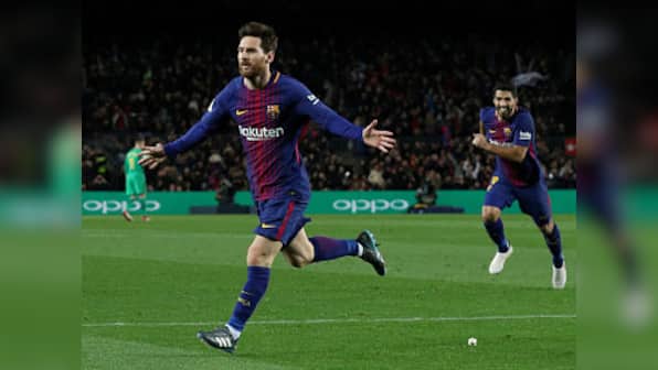 La Liga: Lionel Messi's late goal helps Barcelona claim comeback win over Alaves, Atletico Madrid beat Las Palmas