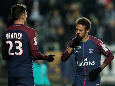French League Cup: Neymar, Adrien Rabiot on target as Paris Saint-Germain beat Amiens to reach semi-finals