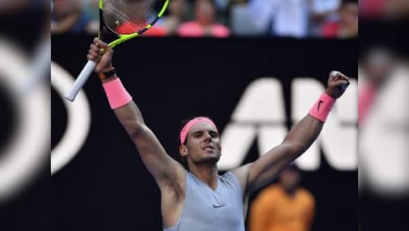 Australian Open 2018: Rafael Nadal dominant in Leonardo Mayer win; Jelena Ostapenko battles into 3rd round