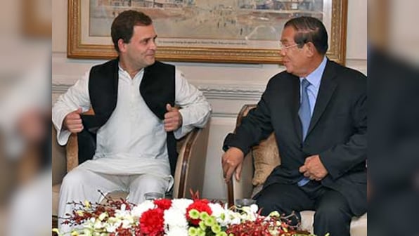 Rahul Gandhi, Manmohan Singh call on visiting Cambodian PM Hun Sen, discuss bilateral issues