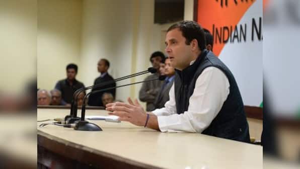 Rahul Gandhi watches Republic Day parade from sixth row instead of fourth; Congress slams 'cheap politics'