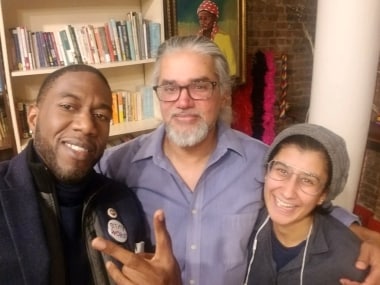 File image of Ravi Ragbir. Twitter @JumaaneWilliams