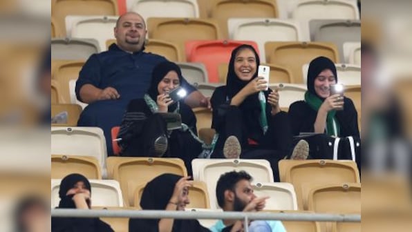 Saudi Arabia women attend football game for the first time with Saudi Professional League clash
