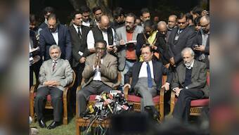 'CJI is first among equals; nothing more, nothing less': Four SC judges say in address to media