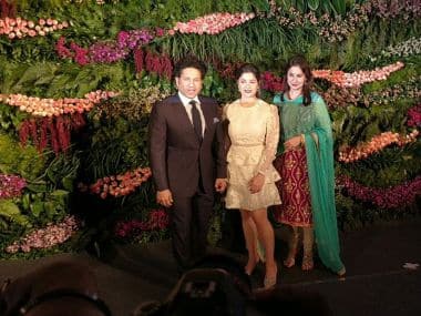 File image of Sachin Tendulkar alongside his daughter Sara. Image by Firstpost.