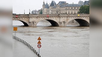 Paris readies for floods as river Seine engulfs large parts of cities; wine cellers and museum basements under threat