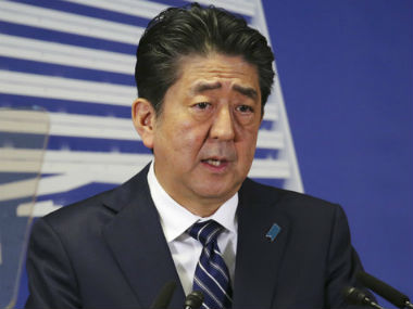 Shinzo Abe hits back at critics as land sale scandal involving Japan PM and wife causes ratings to nosedive Shinzo Abe hits back at critics as land sale scandal involving Japan PM and wife causes ratings to nosedive