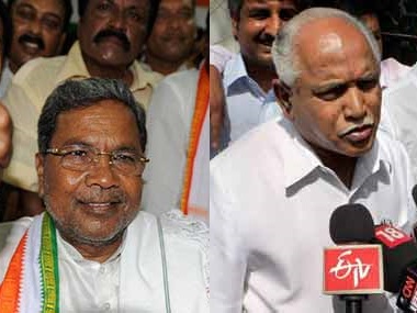 Siddaramaiah, BS Yeddyurappa in 'jailbird' war of words: After Karnataka CM's jibe at Amit Shah, BJP targets Sonia, Rahul Gandhi Siddaramaiah, BS Yeddyurappa in 'jailbird' war of words: After Karnataka CM's jibe at Amit Shah, BJP targets Sonia, Rahul Gandhi