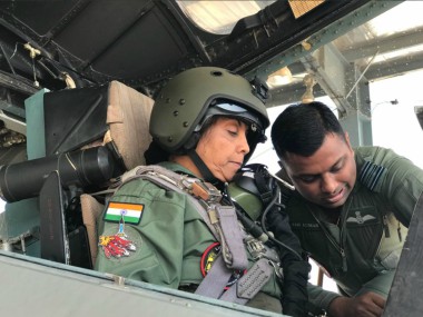 Nirmala Sitharaman's day out on Sukhoi-30 MKI: Defence minister takes off in indigenously-built fighter aircraft from Jodhpur Nirmala Sitharaman's day out on Sukhoi-30 MKI: Defence minister takes off in indigenously-built fighter aircraft from Jodhpur