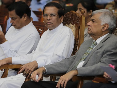 Sri Lankan president Maithripala Sirisena alleges Mahinda Rajapaksa tried to bribe legislators to show majority in parliament Sri Lankan president Maithripala Sirisena alleges Mahinda Rajapaksa tried to bribe legislators to show majority in parliament
