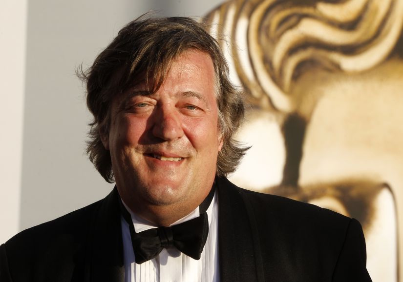 British actor Stephen Fry arrives at the BAFTA Brits to Watch event in Los Angeles, California July 9, 2011. Britain's Prince William and his wife Catherine, Duchess of Cambridge, who are on a royal visit to California from July 8 to July 10, will attend the event. REUTERS/Fred Prouser (UNITED STATES - Tags: POLITICS ROYALS ENTERTAINMENT HEADSHOT) - GM1E77A0UEA01
