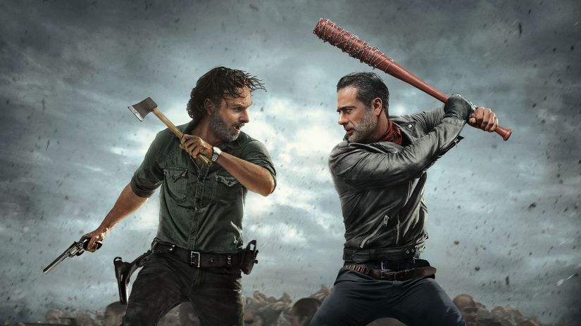 A promo for The Walking Dead. AMC