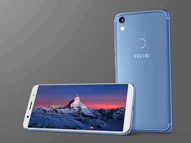 The Tecno Mobile Camon i sports a 5.65-inch FullHD+ display. Image: Techno