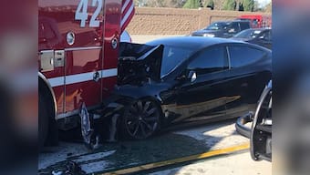 Tesla Model S crash in Utah involving a red fire truck is now being investigated by US safety regulators
