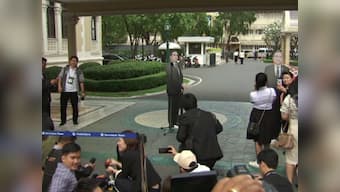 Thailand PM Prayuth Chan-ocha walks out of press conference, asks cardboard cutout to hold fort