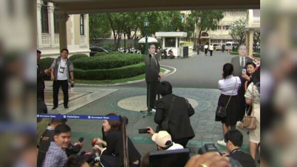Thailand PM Prayuth Chan-ocha walks out of press conference, asks cardboard cutout to hold fort