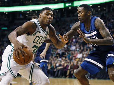 NBA: Marcus Smart, Kyrie Irving help Celtics win; Wayne Ellington stars as Heat pip Knicks NBA: Marcus Smart, Kyrie Irving help Celtics win; Wayne Ellington stars as Heat pip Knicks