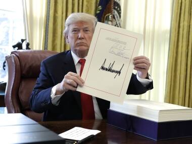 Donald Trump calls for 'new American moment' in first State of the Union: Read excerpts from the US President's speech