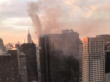 Blaze At Trump Tower In Manhattan: Two Injured, Eric Trump Says ...