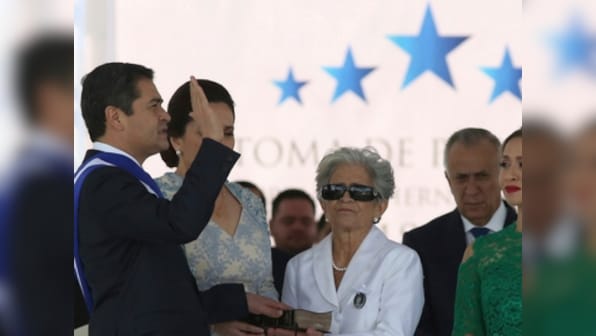 Juan Orlando Hernandez sworn in as Honduran President for second term amid protests