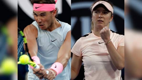 Australian Open 2018: Rafael Nadal, Elina Svitolina storm into 2nd round, Nick Kyrgios eases through