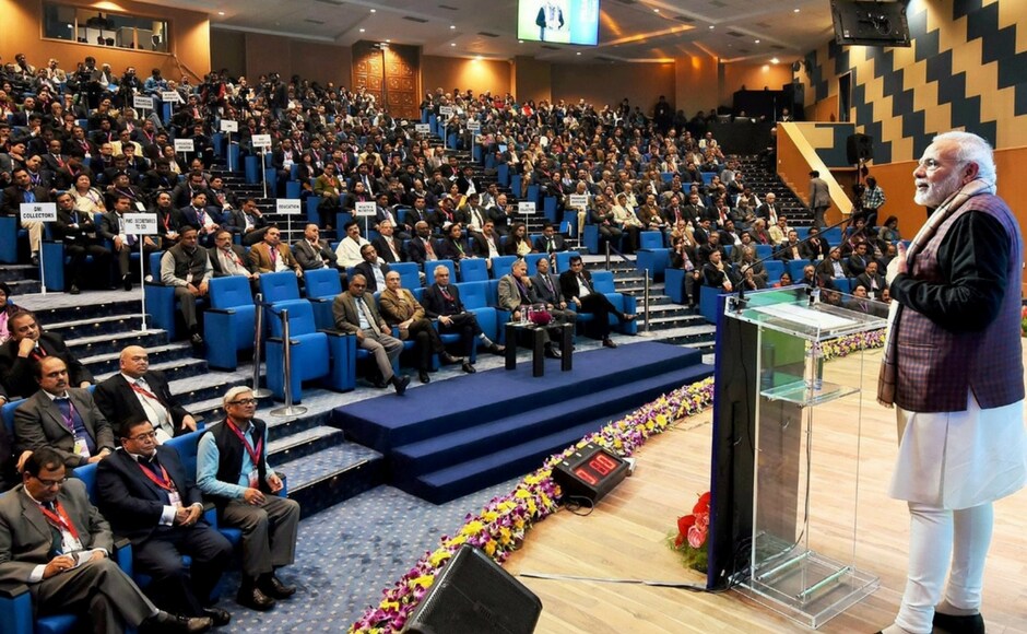 Modi said uplifting backward districts of a region will transform the entire state and urged government officials to challenge themselves by taking postings in those districts. PTI Modi said uplifting backward districts of a region will transform the entire state and urged government officials to challenge themselves by taking postings in those districts. PTI