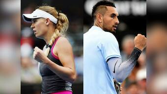 Caroline Wozniacki jumps to No 2 in WTA rankings; Nick Kyrgios climbs four ATP spots after Brisbane title