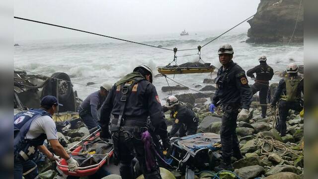 Peru bus accident: Death toll rises to 51; six survive after vehicle ...