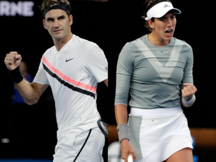Australian Open 2018: Roger Federer begins title defence in style, heavily-strapped Garbine Muguruza advances
