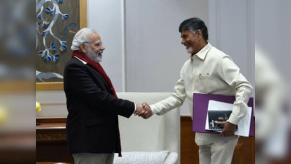 N Chandrababu Naidu tells Narendra Modi to fulfil all commitments made in the Andhra Pradesh Reorganisation Act