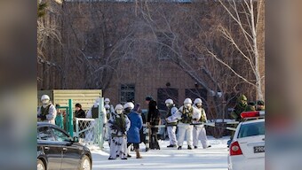 Teenager attacks fellow students at school with axe in Russia; wounds teacher, five children