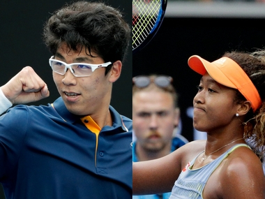 Australian Open 2018: Chung Hyeon stuns Alexander Zverev in thrilling five-setter; Naomi Osaka beats Ashleigh Barty Australian Open 2018: Chung Hyeon stuns Alexander Zverev in thrilling five-setter; Naomi Osaka beats Ashleigh Barty