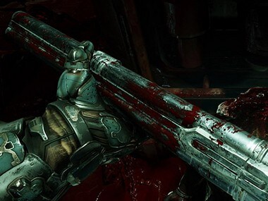 Doom is a series of first-person shooter video games developed by id Software. Image: Official Doom website