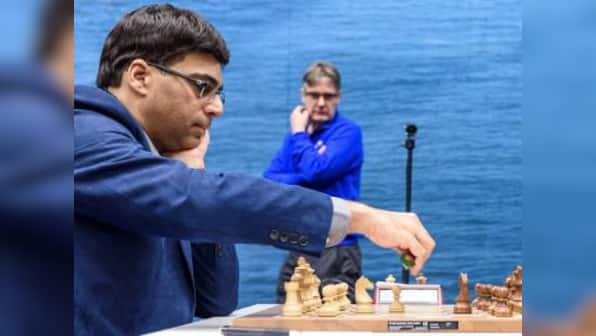 Tata Steel Masters Chess: Viswanathan Anand crushes Fabiano Caruana’s opening novelty to join Anish Giri in the lead