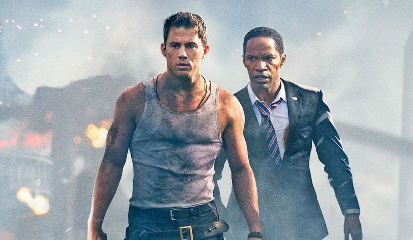 Channing Tatum and Jamie Foxx in White House Down
