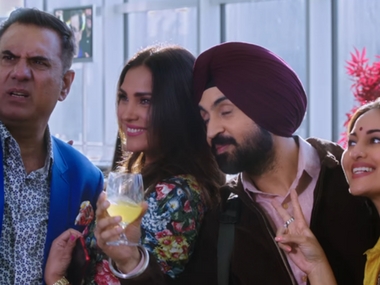 Welcome to New York trailer: Sonakshi Sinha, Karan Johar, Diljit Dosanjh star in the upcoming comedy flick Welcome to New York trailer: Sonakshi Sinha, Karan Johar, Diljit Dosanjh star in the upcoming comedy flick