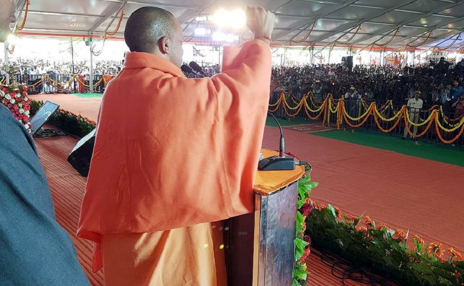 He also accused the Congress of only taking from Karnataka and not giving it back. The chief minister said that for Congress, Karnataka is merely an ATM. Twitter @myogiadityanath He also accused the Congress of only taking from Karnataka and not giving it back. The chief minister said that for Congress, Karnataka is merely an ATM. Twitter @myogiadityanath