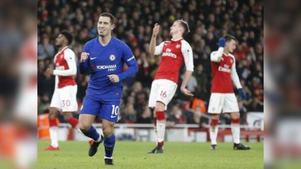 Premier League: Arsenal's defensive frailties come to the fore again as wasteful Chelsea get pegged back