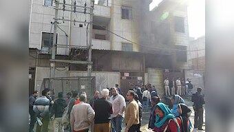 Bawana fire tragedy: Two labourers jumped from second floor of firecracker warehouse to escape death