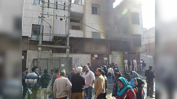 Bawana fire tragedy: Two labourers jumped from second floor of firecracker warehouse to escape death