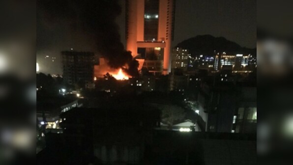 Level 3 fire breaks out at Cinevista studio in Mumbai's Kanjurmarg; 12 tenders rushed to spot