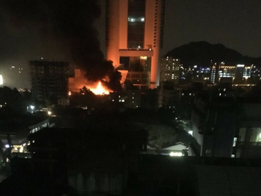 Level 3 fire breaks out at Cinevista studio in Mumbai's Kanjurmarg; 12 tenders rushed to spot Level 3 fire breaks out at Cinevista studio in Mumbai's Kanjurmarg; 12 tenders rushed to spot