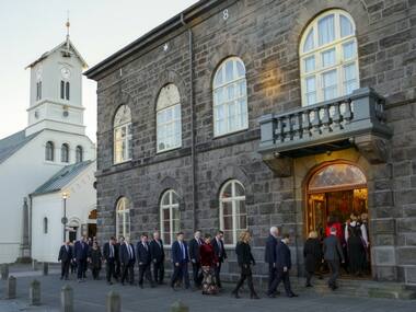 Iceland makes it illegal for companies to pay men more than women; becomes first country to legislate gender pay gap