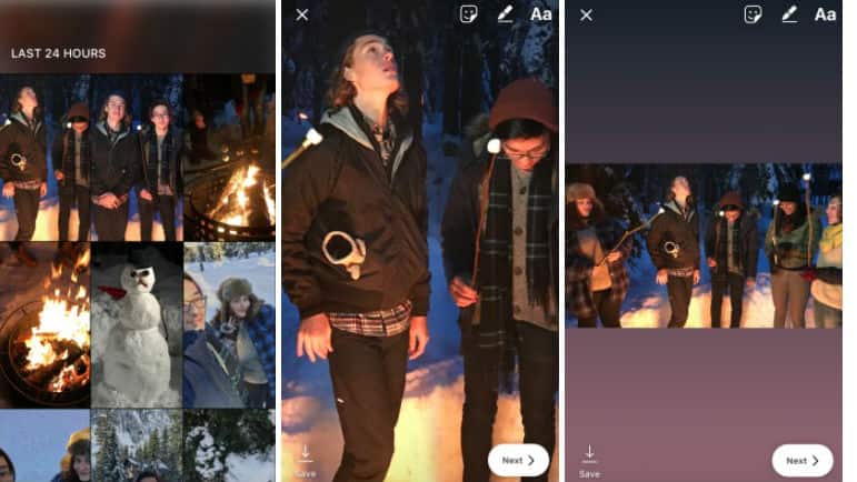You can now adjust your pictures in Instagram Stories. Instagram.